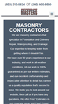 Mobile Screenshot of masonrymaterialsplus.com